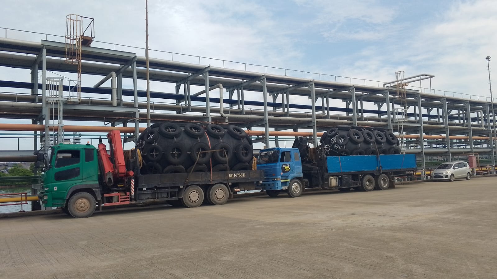 Fender lowering process Photo