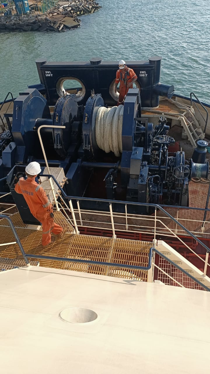 Bollard pull test (BPT) Photo